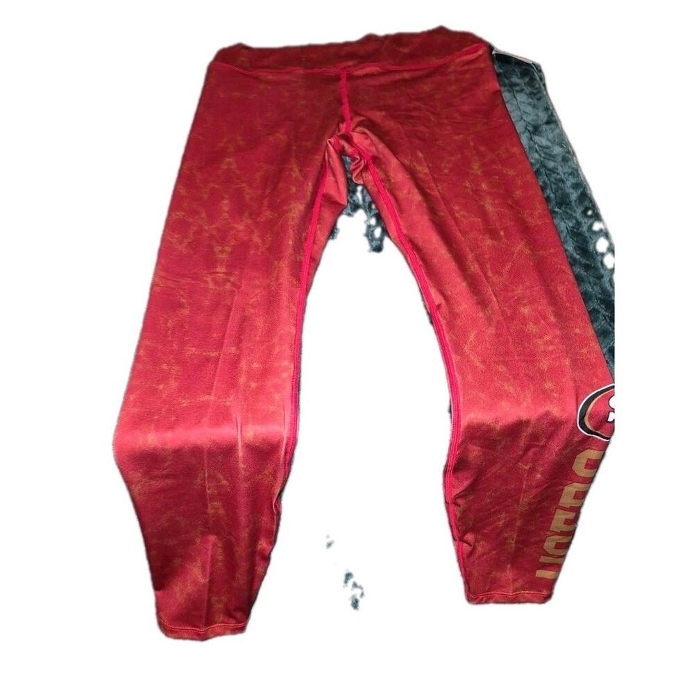 NFL Team Apparel Leggings Tights San Francisco 49ers Size Medium